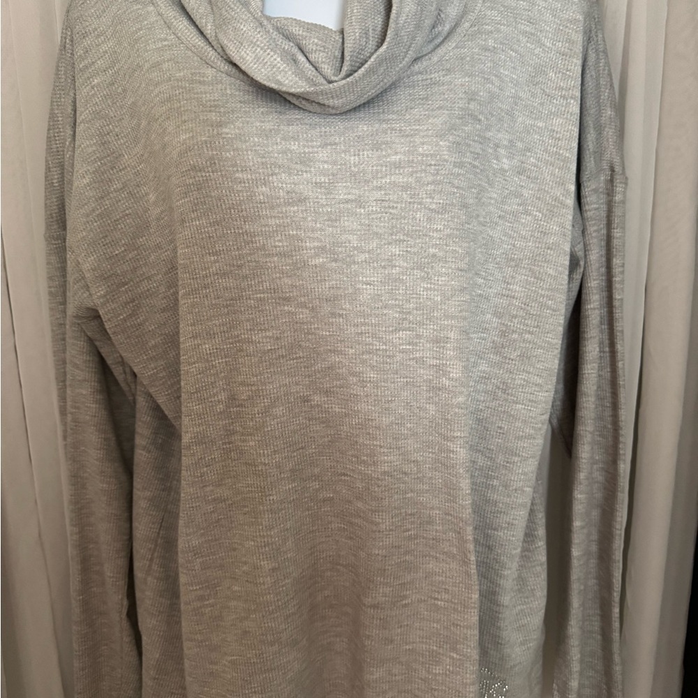 Michael Kors Waffle Cowl neck sweater